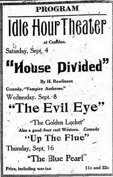 Idle Hour - SEPT 2 1920 AD